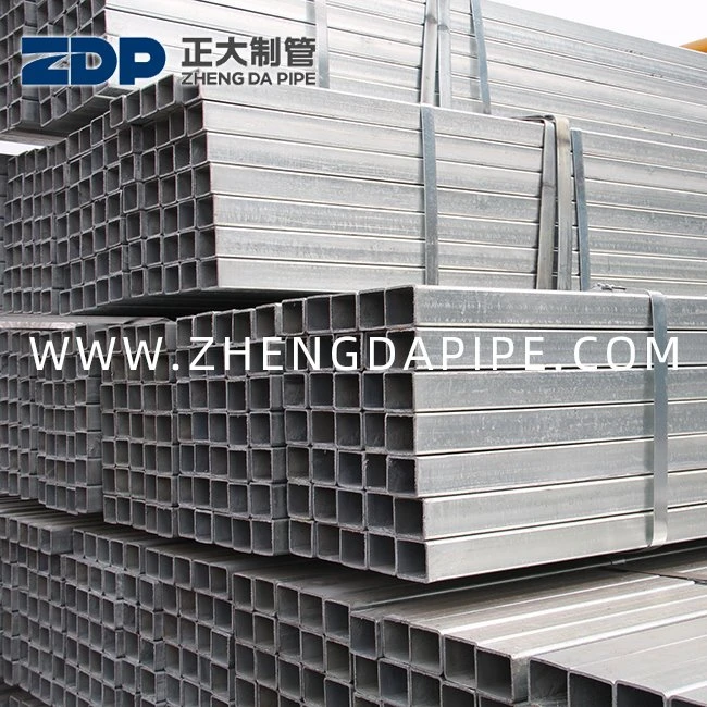 20X40 200X400 GI Rectangular Steel Pipe