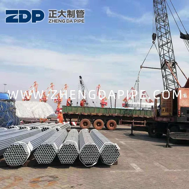 EN 10219 Hot Dip Galvanzied Scaffolding