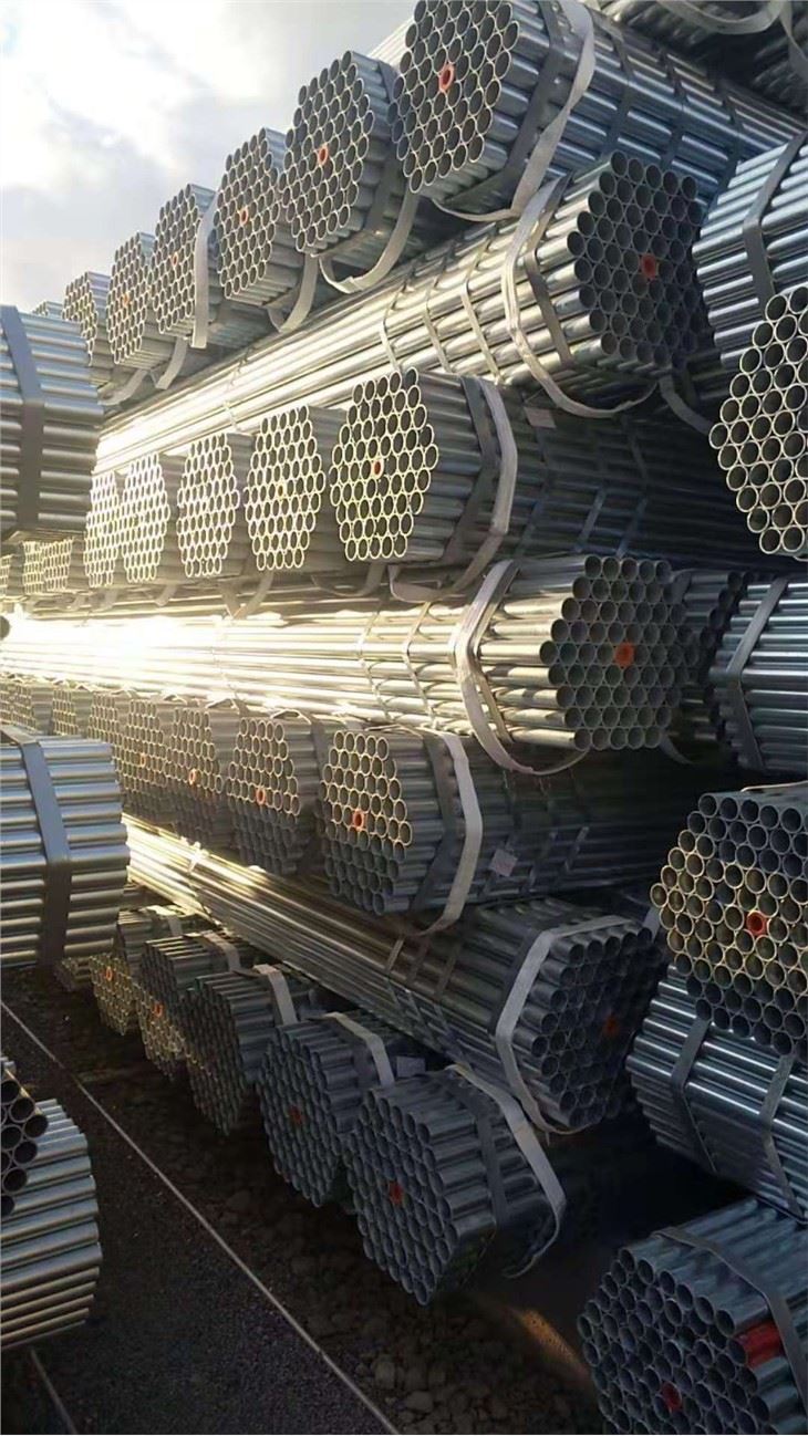 BS1387 Diameter 1.5 Inch 48.3mm 46mm Galvanized Steel Scaffold Gi Tube Pipe Scaffolding