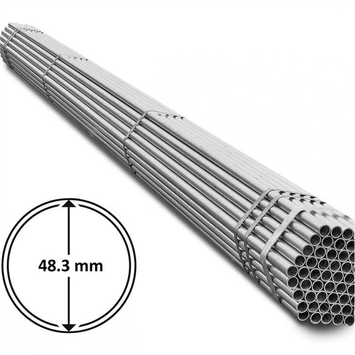 Buy China EN39 Standard Scaffold Tubes OD 48.3mm Producers