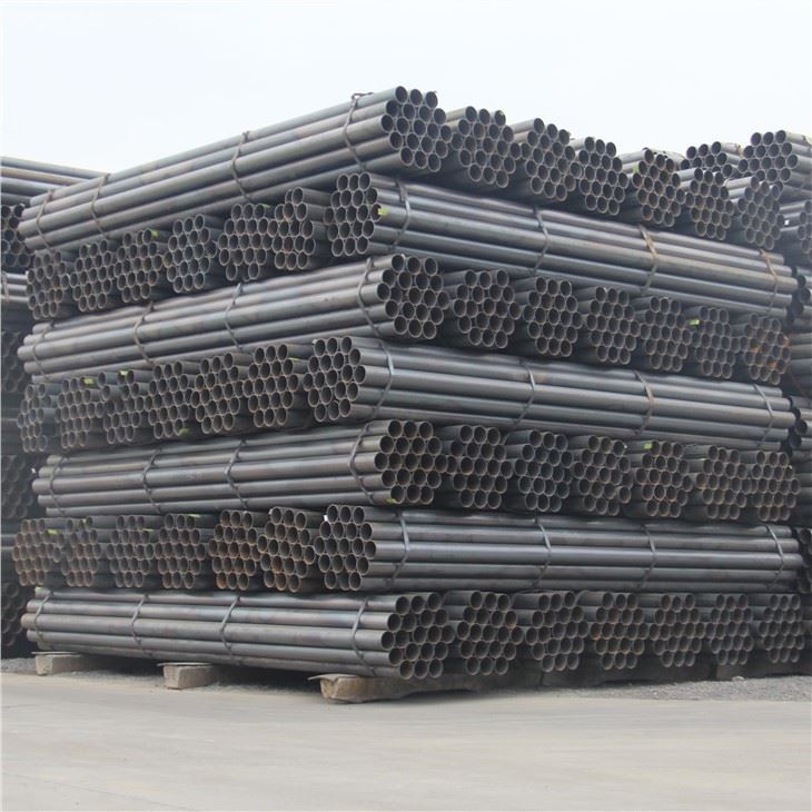 Carbon Steel Straight ERW Welded Black Steel Round Pipe