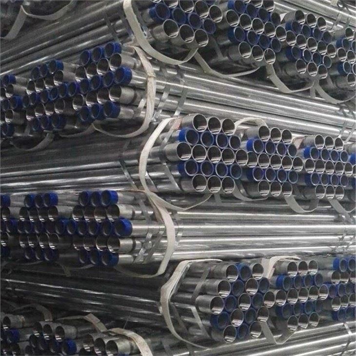 Mild Carbon Steel Straight ERW Welded Black Steel Round Pipe