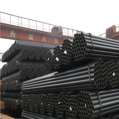 ERW Iron Pipe 6 Meter Welded Steel Pipe Round Erw Black Carbon Steel Pipe