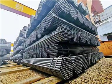 Mild Carbon Steel ERW Welded Black Steel Round Pipe